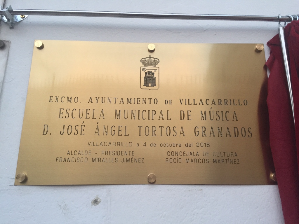 Una escuela con nombre propio: José Ángel Tortosa Granados