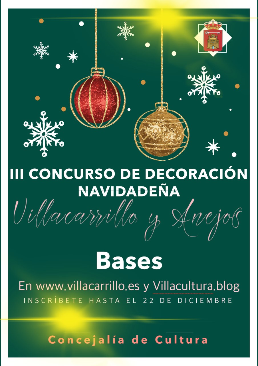 III Concurso de Decoración Navideña de Villacarrillo y Anejos