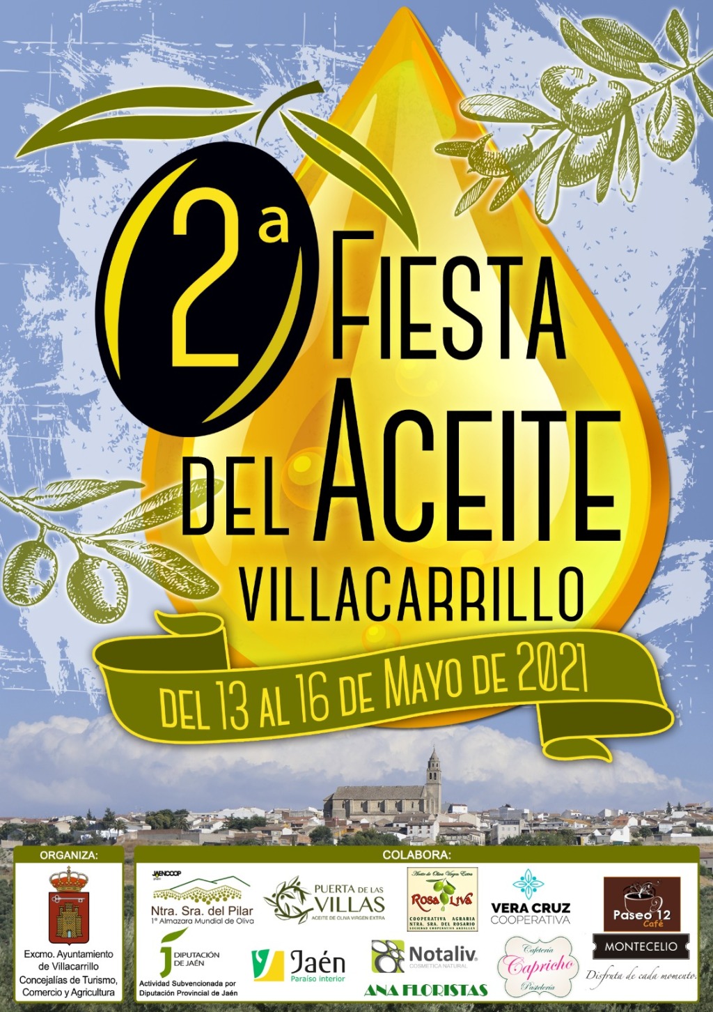 II Fiesta del Aceite en Villacarrillo. Catas de aceite, vino y chocolate
